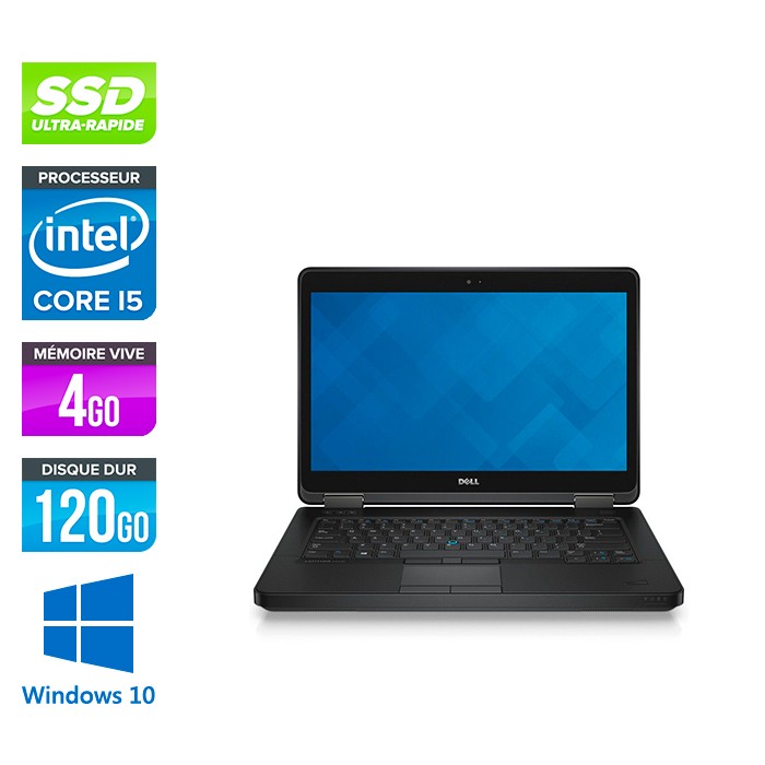 Dell Latitude E5440 - i5 - 4Go - 120Go SSD - Windows 10