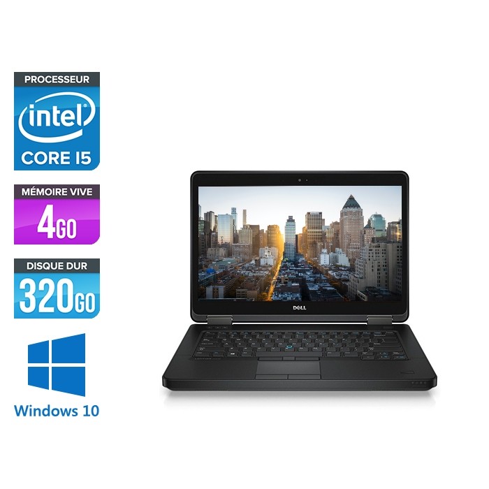 Dell Latitude E5440 - i5 - 4Go - 320Go HDD - Windows 10