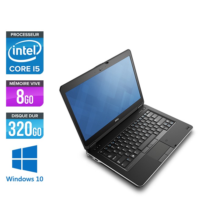 Dell Latitude E6440 - i5 - 8Go - 320Go HDD - Windows 10 home