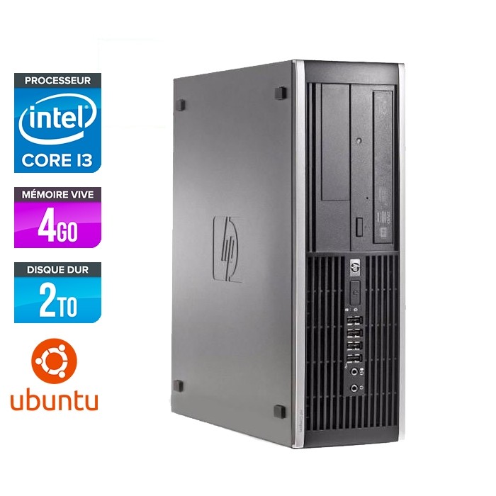 HP 6200 PRO SFF - Core i3 - 8Go - 250Go - Linux