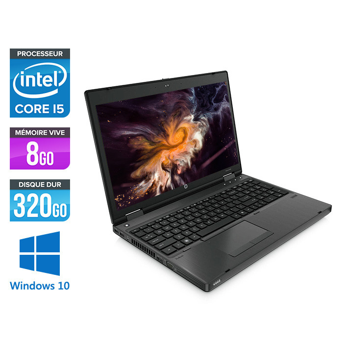 HP ProBook 6560B - i5 - 8go DDR3 - 320Go HDD - Windows 10