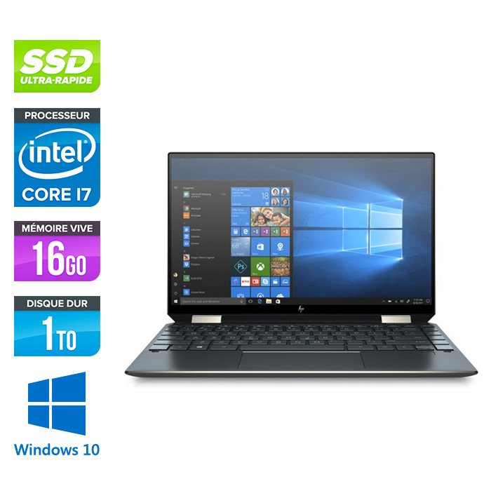 HP Spectre x360 13-aw0005nf - i7 - 16Go - 1To - Win10