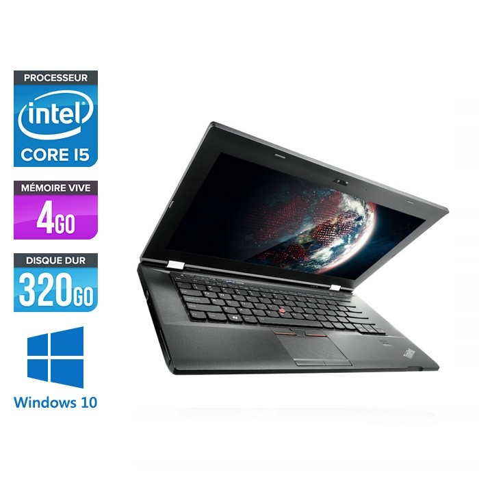 Lenovo ThinkPad L430 - i5 - 4 Go - 320 Go HDD - Windows 10