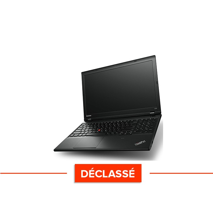 Pc portable - Lenovo ThinkPad L540 - Trade Discount - déclassé - i5 - 8Go - 320Go HDD - sans webcam - Windows 10