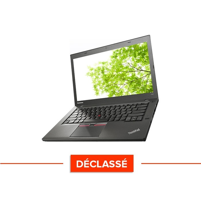 Lenovo ThinkPad T450S - i5 5300U - 8Go - SSD 240Go - Windows 10 - Déclassé