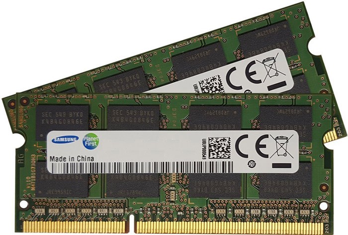 Lot 2 X 1 Go - DDR3 - PC3-8500S