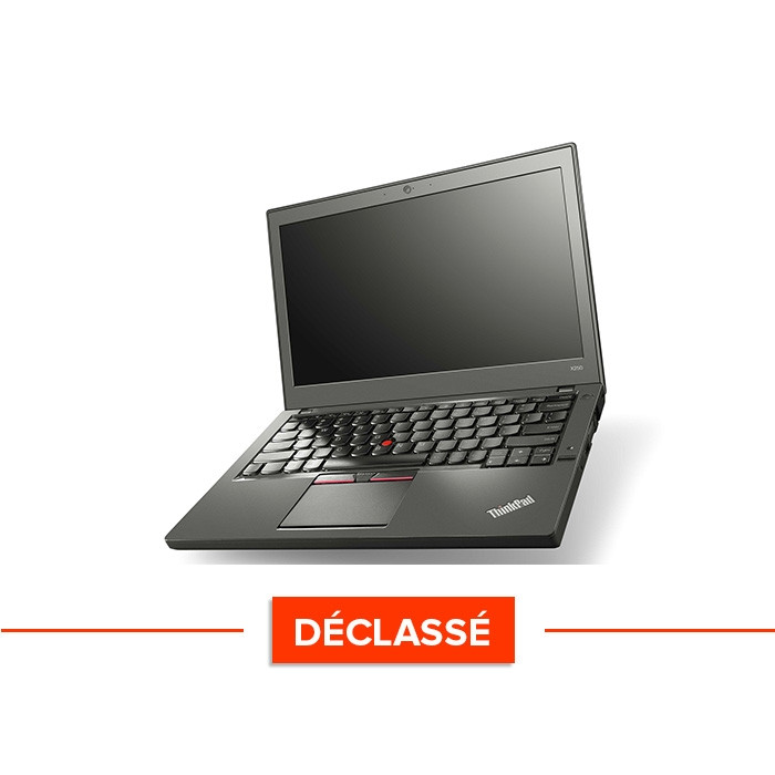 Lenovo ThinkPad X250 déclassé - i5 5200U - 4Go - 120 Go SSD - Windows 10