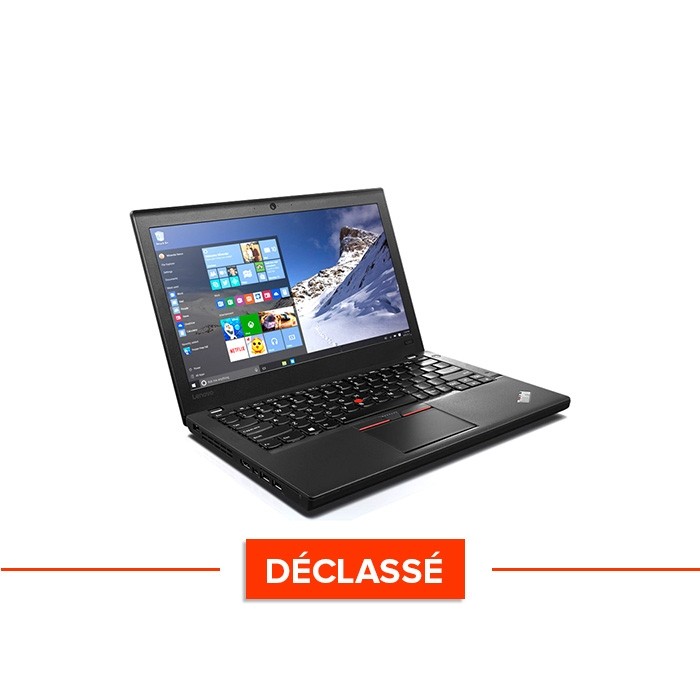 Pc portable - Lenovo ThinkPad X260 - Trade Discount - Déclassé - i5 - 8Go - 240 Go SSD - Webcam - Windows 10