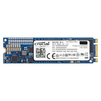 SSD Crucial MX300 - 275Go - M.2 2280- SATA III