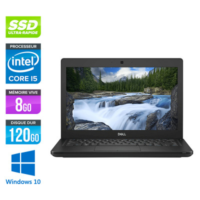 Dell Latitude 5290 - i5 - 8Go - 120Go SSD - Windows 10