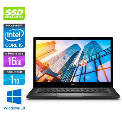 Pc portable reconditionné - Dell 7490 - i7 - 16Go - 1To SSD - Windows 10
