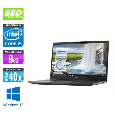 Dell Latitude 7300 - Intel i5 - 8Go - 240Go SSD - HD - Windows 10