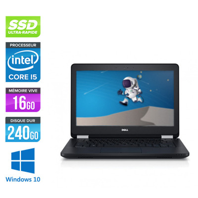 Dell Latitude E5450 - i5 - 8Go - 500Go SSHD - Windows 10