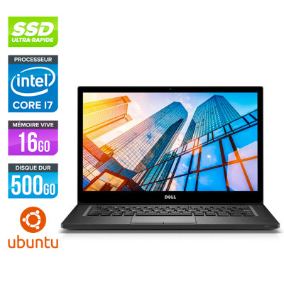 Pc portable reconditionné - Dell 7490 - i7 - 16Go - 500Go SSD - Linux