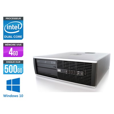 HP Elite 8200 SFF - Intel G840 - 4Go - 500Go HDD - Windows 10