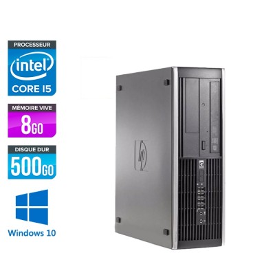 HP Elite 8300 SFF - i5 - 8Go - 500Go HDD - W10