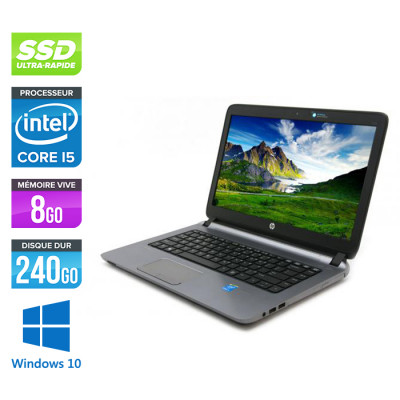 HP 450 G2 - i5 - 8Go - 240Go SSD -15.6'' - Win10