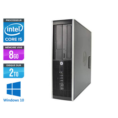 HP 6300 Pro SFF - i5 - 8 Go- 2To HDD - Windows 10