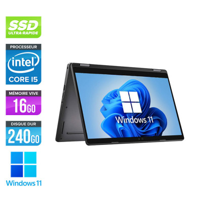 Pc portable reconditionné - Dell 5300 2en1 - Core i5 - 16Go - 240Go SSD - Windows 11