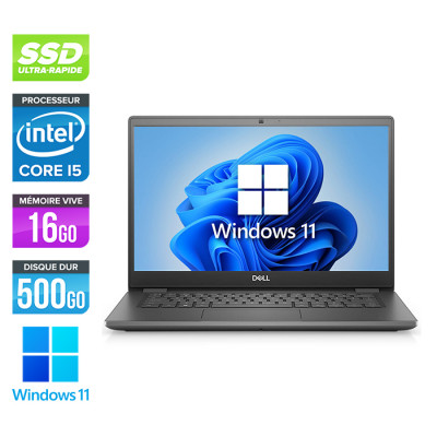 Ultrabook reconditionné Dell Latitude 3410 - i5-10210U - 16 Go - SSD 500 Go - Windows 11