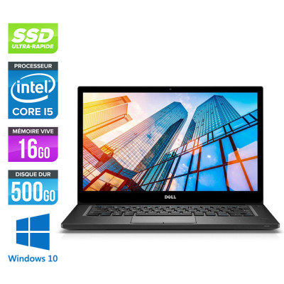 PC portable Dell Latitude 7390 reconditionné - i5 - 16Go - 500Go SSD - Windows 10 - État correct