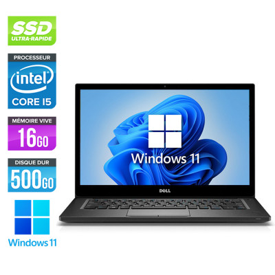Pc portable reconditionné - Dell 7490 - Core i5 - 16 Go - 500Go SSD - Windows 11 - État correct