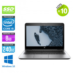 Lot de 10 HP EliteBook 840 G3 - Windows 10