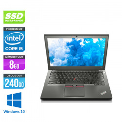 Lenovo ThinkPad X250 - Windows 10 - État correct