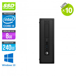 Lot de 10 HP ProDesk 600 G1 SFF - Windows 10