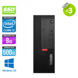 Lot de 3 Lenovo ThinkCentre M710E SFF - Windows 10