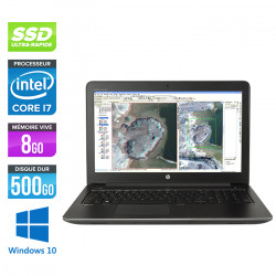 HP Zbook 15 G3 - Windows 10 - État correct