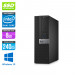 Pack PC de bureau reconditionné - Dell Optiplex 5050 SFF - Intel pentium - 8Go - 240Go SSD - Windows 10 - Ecran 22"