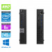 Pack unité centrale reconditionnée - Dell Optiplex 7040 Micro - i5 - 8Go - 240Go SSD - Écran 22" - Win 10