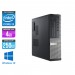 Pc de bureau reconditionné - Dell Optiplex 3010 DT - i3 - 4Go - 250Go HDD - Windows 10