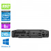 Pc de bureau HP EliteDesk 800 G4 DM reconditionné - i5 - 16Go DDR4 - 500Go SSD - Windows 10 + ecran 19"