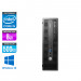HP EliteDesk 800 G2 SFF - i5 - 8Go DDR4 - 500Go HDD - Windows 10 - Écran 24" Viewsonic VA2418-SH 