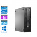 Pc de bureau HP EliteDesk 800 G2 SFF reconditionné - G4400T - 4Go DDR4 - 250Go HDD - Windows 10