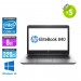 Lot de 5 Pc portables - HP Elitebook 840 G2 - i5 - 8Go RAM- 320Go HDD - 14'' - Windows 10