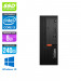 Pack PC de bureau reconditionné - Lenovo ThinkCentre M710e SFF - Intel core i3-6100 - 8Go RAM DDR4 - 240Go SSD - Windows 10 + Écran 22"