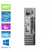 Pc bureau reconditionné - Lenovo ThinkCentre M73 SFF - i5 - 8 Go - 240 Go SSD - Windows 10 - Ecran 22