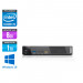 Pack PC bureau reconditionné - Lenovo ThinkCentre M73 Tiny - i5 - 8Go - 1 To HDD D - Windows 10 - Ecran 22