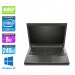 Lenovo ThinkPad T450 - i5 5300U - 8Go - SSD 240Go - Windows 10 professionnel