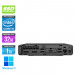 Pc de bureau reconditionné pas cher - HP EliteDesk 800 G4 DM - i5 - 32Go DDR4 - 1 To SSD - Windows 11
