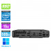 Pc de bureau HP EliteDesk 800 G4 DM reconditionné - i5 - 16Go DDR4 - 500Go SSD - Windows 11