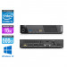 Pack Pc bureau reconditionné - Lenovo ThinkCentre M73 Tiny - i5 - 16Go - 500Go HDD - Windows 10 - Ecran 22