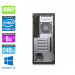 Pc de bureau reconditionné Dell Optiplex 3040 Tour - Core i3 - 8Go - SSD 240 Go - W10