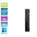 Pack Pc bureau reconditionné Dell Optiplex 3060 Micro + Écran 22" - Intel Core i5 - 16Go - 240Go SSD - Windows 11