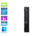 Pc bureau reconditionné Dell Optiplex 3060 Micro - Intel Core i5 - 8Go - 240Go SSD - Windows 11