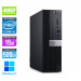 Pack PC de bureau reconditionné - Dell Optiplex 5060 SFF + Écran 22" - Intel core i5 - 16Go - 500Go SSD - Windows 11
