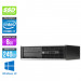 HP Elite 8300 SFF - Core i7 - 8Go - SSD 240 Go + Ecran 22" - Windows 10